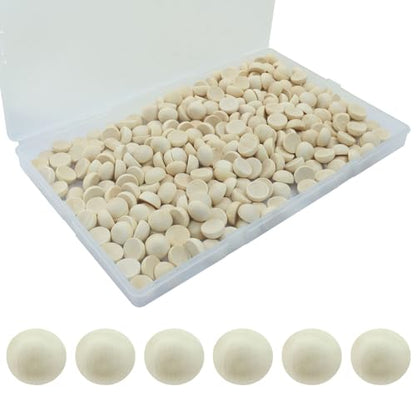 Half Wooden Beads (300 Count)