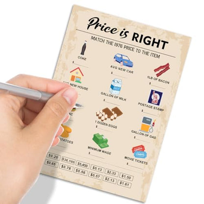 50th Birthday Party Games (31 Count)