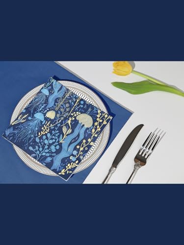 Jelly Garden Blue Paper Napkins 3 (20 Count)