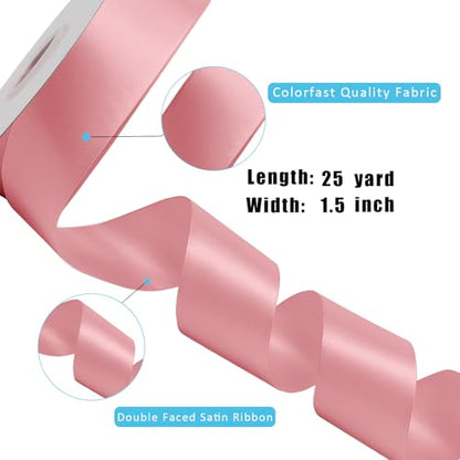 1 1 2 Inch 25 Yard Double Faced Satin Ribbon