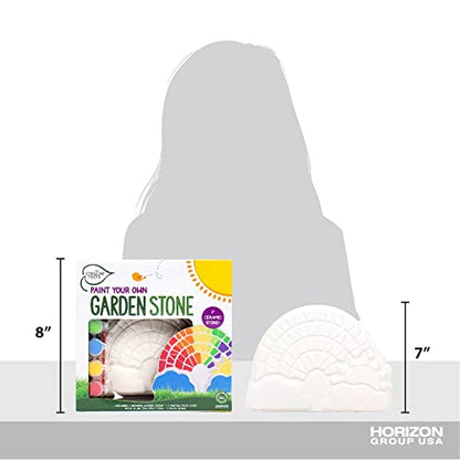 Paint Your Own Rainbow Stepping Stone Craft Kits for Kids