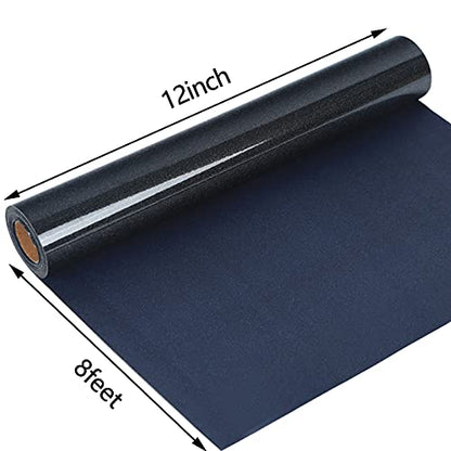 Glitter HTV Heat Transfer Vinyl Rolls (8 Foot)