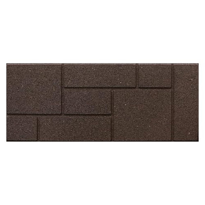 4 Pack 24”x10” Fake Cobblestone Rubber Stair Treads