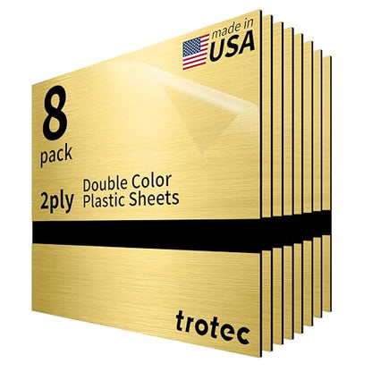 Metallic Looking Acrylic Sheet (8 Count)