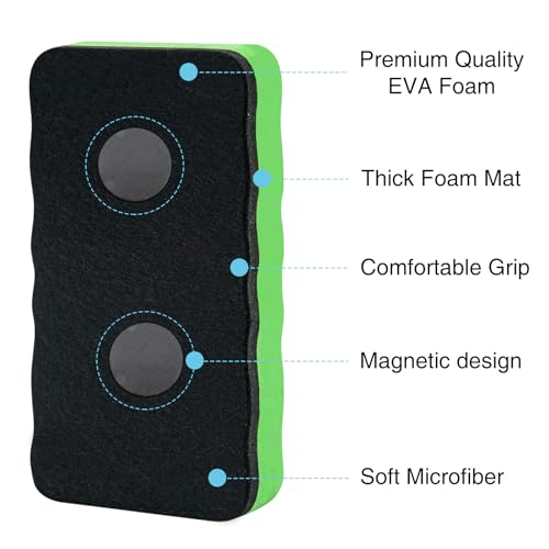 8 Pcs Dry Erase Erasers