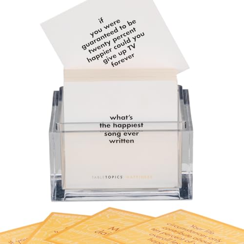 Happiness Question Card Game