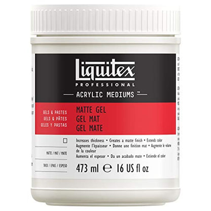 Professional Matte Gel Medium (16 Fl Oz)