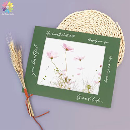 Mat Board Center 10 Pack 11x14 Photo Mats for 8x10 Picture (10 Count)