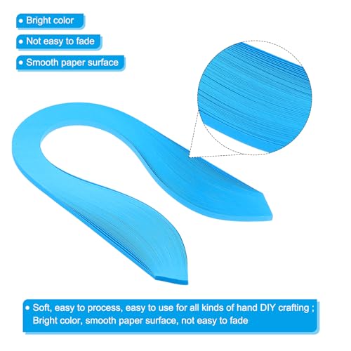 Quilling Strips Paper 600pcs 5mm 39cm Origami Paper Quilling Kits for Art DIY Hand Craft Christmas