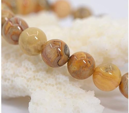 180pcs Adabele Natural Crazy Lace Agate Gemstone 4mm (180 Count)