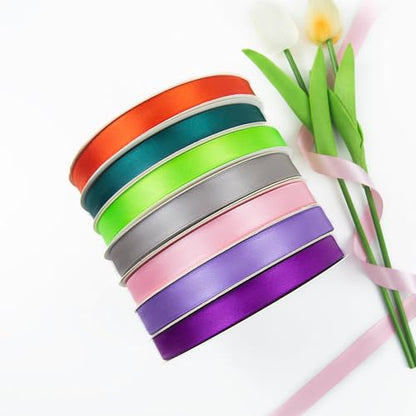 5 8 Inch 100 Yards Satin Ribbon Yellow
