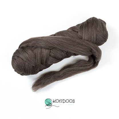 Natural Wool Bulk roving (32 Ounce)