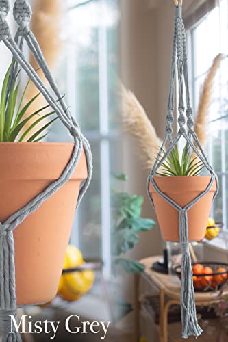 Macrame Kit Makes 3 DIY Plant Hangers for Teens & Adult Beginners