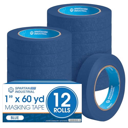 1" X 60 yd Blue Masking Tape (2160 Foot)