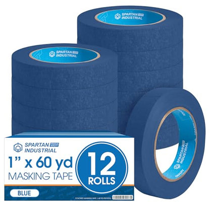 1" X 60 yd Blue Masking Tape (2160 Foot)