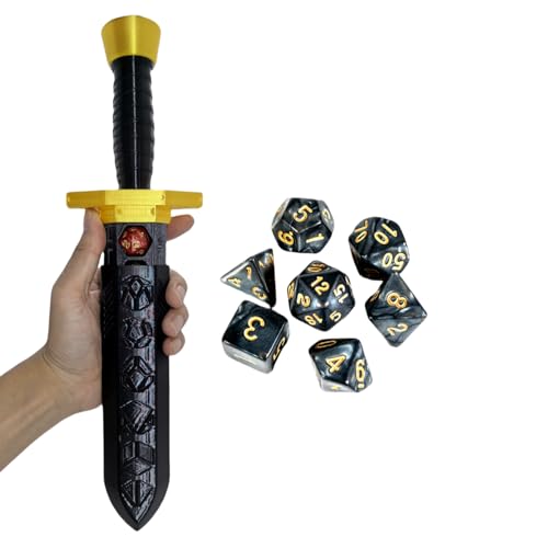 Sword Dagger Dice Holder Box Dice Tower Dungeons and Dragons RPG Tabletop Roleplaying Game Jail DND
