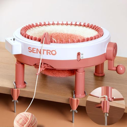 Knitting Machine 48 Needles with Row Counter for Beginners（Upgraded）