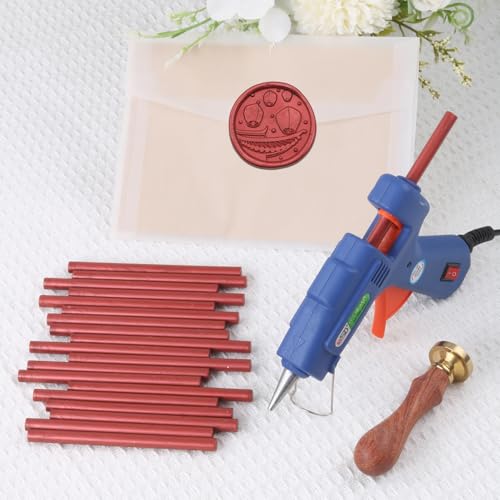 Metallic Red Sealing Wax Sticks