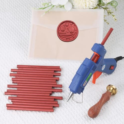 Metallic Red Sealing Wax Sticks