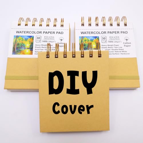 Mini Watercolor Paper Pads (3 Count)