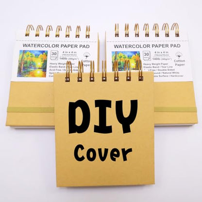 Mini Watercolor Paper Pads (3 Count)