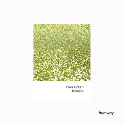 Resin Glitter Olive Green 100g Polyurethane & Epoxy Glitter (3.5274 Ounce)