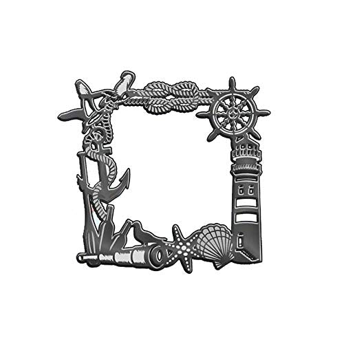 Metal Shell Ocean Element Background Frame Cutting Dies