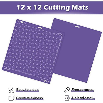 Strong Grip Cutting Mat 12x12 (2 Count)