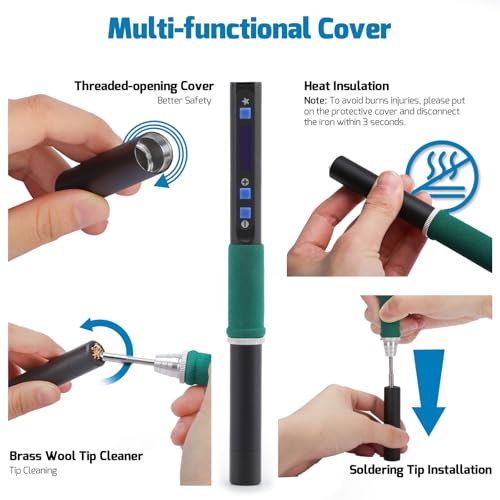 928D IV Soldering Iron Kit with Fast Heating with C235 Tip