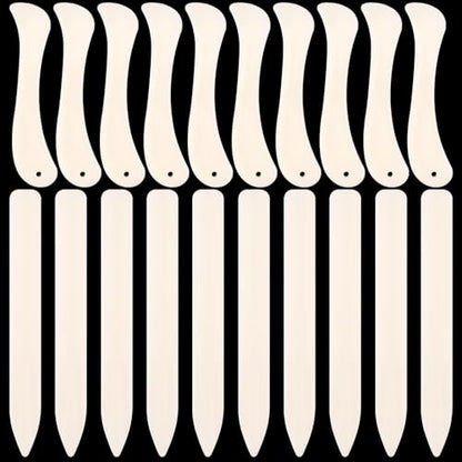 20 PCS Bone Folder Tool Plastic Bone Folder Crafts Scoring Folding Creasing Paper Crafting Scrapbooking Tool for Paper Leathercrafts Bookbinding and DIY Card Making Handmade