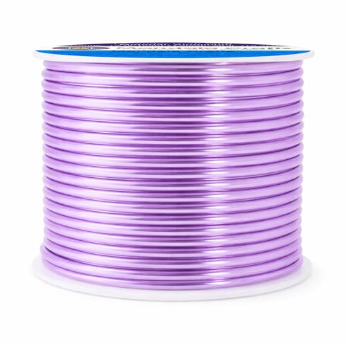 12 Gauge Lavender Anodized Aluminum Craft Wire