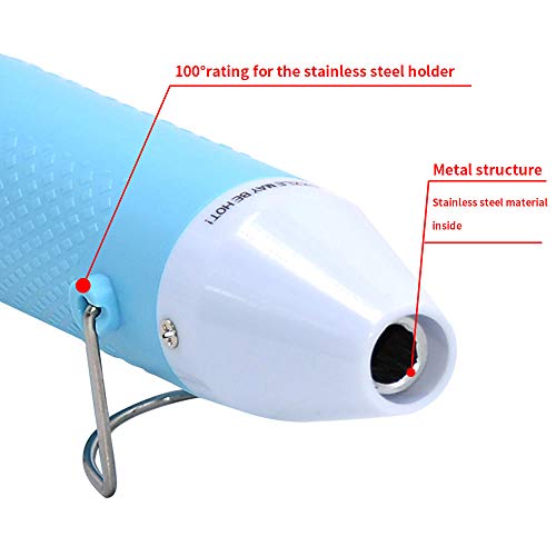 Heat gun Mini Hot Air Gun Tools Shrink Pen with Stand For DIY Embossing And Drying Paint Multi