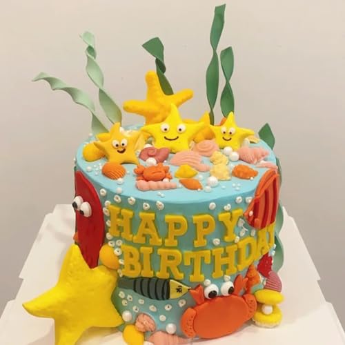 1Pcs Starfish Candy Fondant Mold