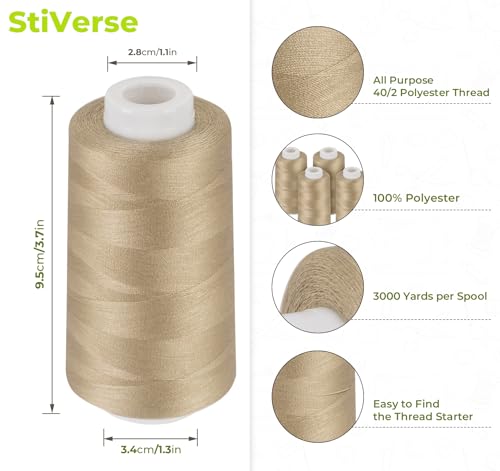 3000 Yards Sewing Thread (36000 Foot)