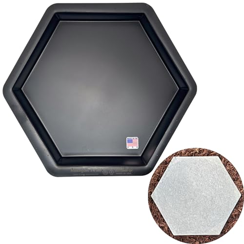 14" Hexagon Stepping Stone Mold
