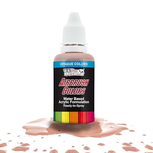 Opaque Light Tan Acrylic Airbrush Paint