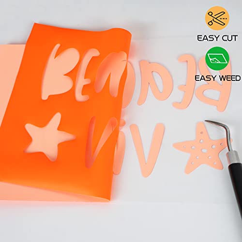 RENLITONG 3D Puff HTV Rolls Heat Transfer Vinyl
