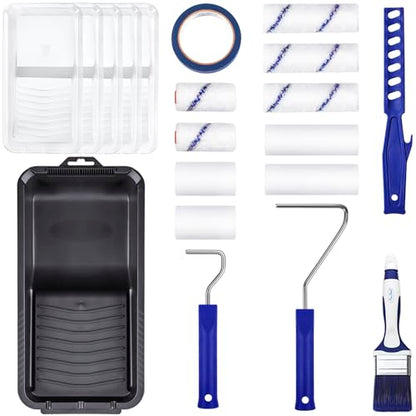 20pcs Small Paint Roller Kit