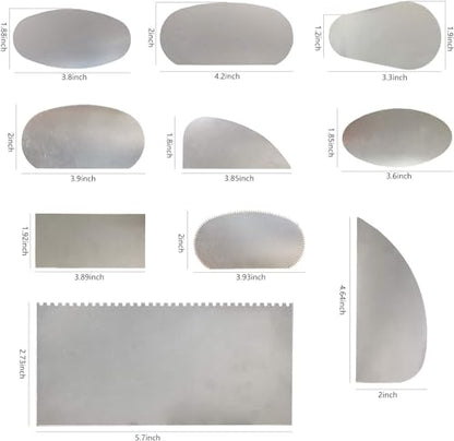 10pcs Steel Cutter Ceramic Tools (10 Count)