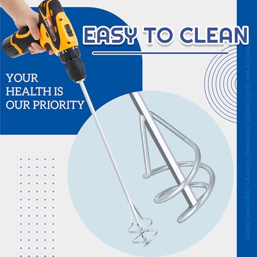 3 Pack Paint Mixer for Drill (3 Count)