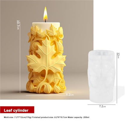 Maple Leaf Candle Molds