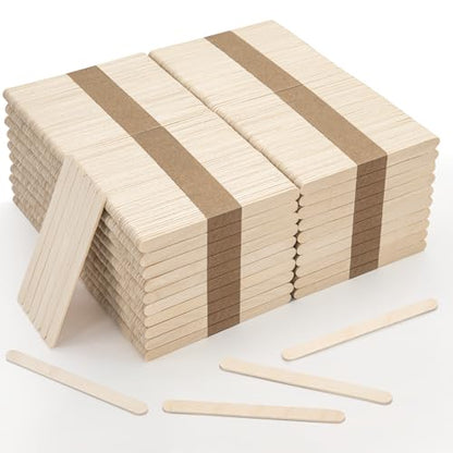 2000Pcs 4.5" Popsicle Sticks (2000 Count)