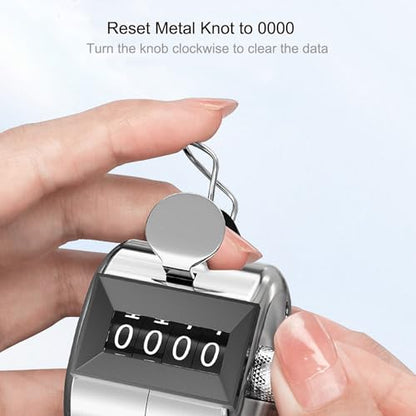 Metal Hand Tally Counter Clicker Counter