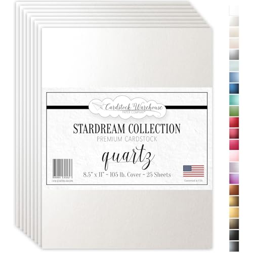 Cardstock Warehouse Stardream Quartz Cardstock Paper (25 Count)