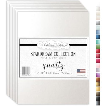 Cardstock Warehouse Stardream Quartz Cardstock Paper (25 Count)