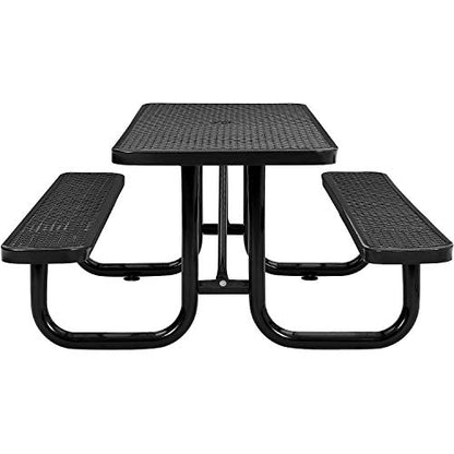 6’L Rectangular Picnic Table