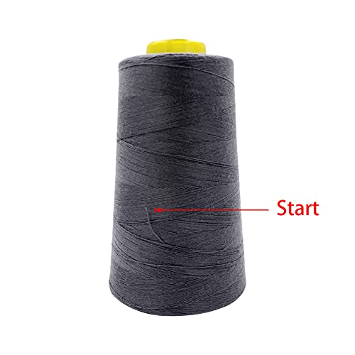 8 Cones of 3000 Yards Each Spool Thread for All Purpose (8 Count)