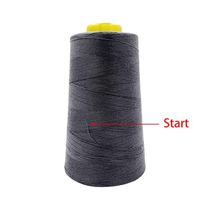 8 Cones of 3000 Yards Each Spool Thread for All Purpose (8 Count)