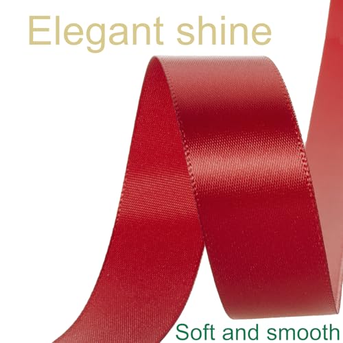 1 Inch Red Ribbon 50Yards