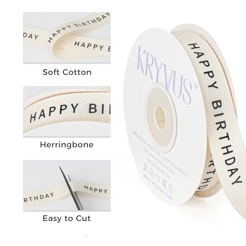 Happy Birthday Ribbon 5 (36 Foot)